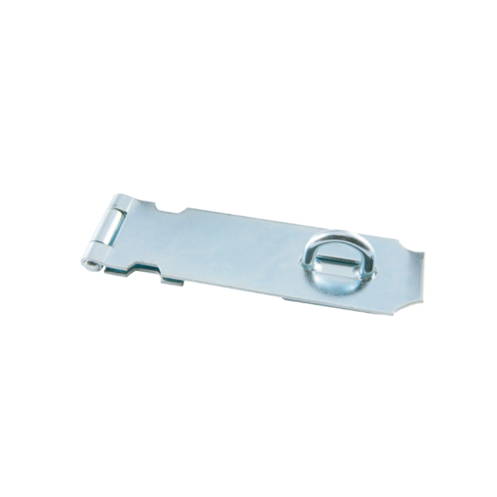 Light Weight Safety Hasp with Fixed Staple