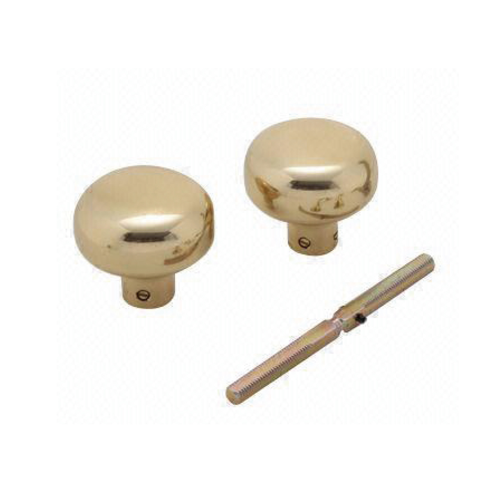 Solid Brass Door Knob Set